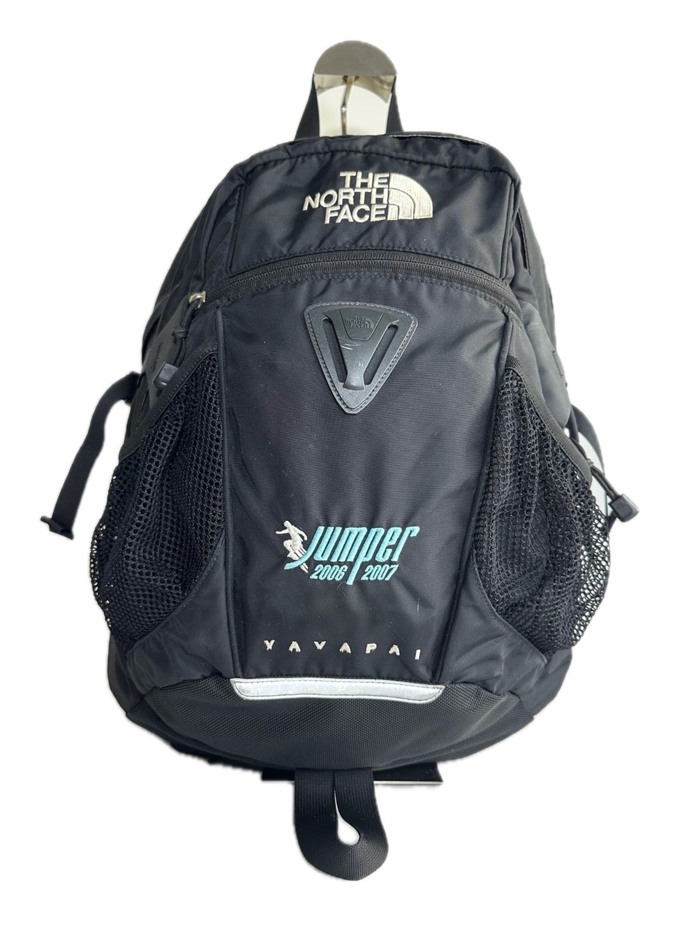 Vintage Y2K The North Face Yavapai Black 30L Backpack Custom Embroidered Daypack